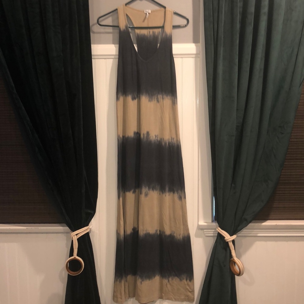 Splendid Maxi Tie-Dye Dress